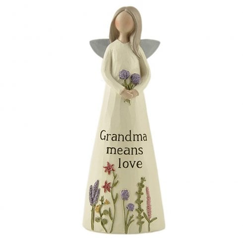 Feather & Grace Grandma Means Love Figurine