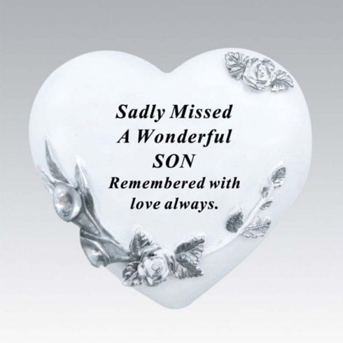 David Fischhoff Floral Heart - Son