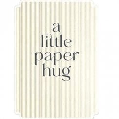 Fox & Butler Greetings Card - A Little Paper Hug
