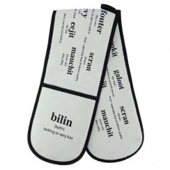 Auld Scots Words Oven Glove