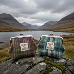 Harris Tweed 'Eigg' Small Clasp Purses