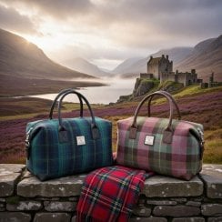 Harris Tweed 'Esk' Overnight Bags