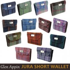 Harris Tweed Jura Short Wallet