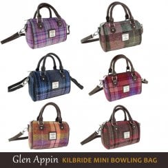 Harris Tweed Kilbride Mini Bowling Bag