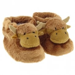 Highland Cow Booties - 18-24 Months
