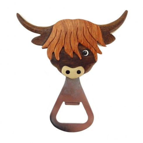 Glen Appin of Scotland Highland Cow Bottle Opener