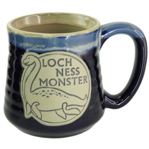 Glen Appin of Scotland Loch Ness Monster Stoneware Mug - Blue