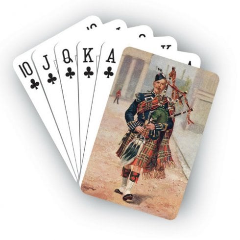 Glen Appin of Scotland Piper Playing Cards