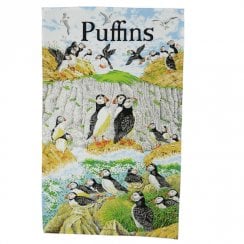 Puffins Tea Towel