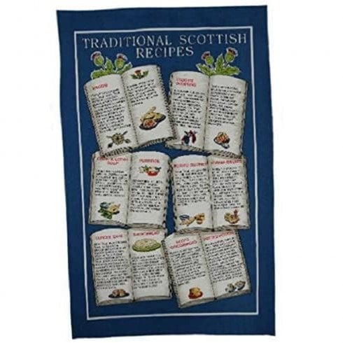 Glen Appin of Scotland Recipes Books Tea Towel
