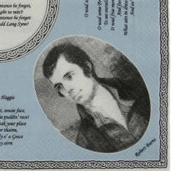 Robert Burns Paper Napkins