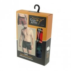 Royal Stewart/Black Watch Tartan Gents Boxer Shorts 