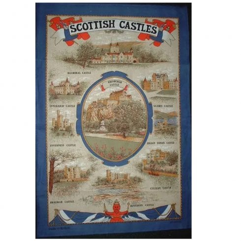 Glen Appin of Scotland Scottish Castles Tea Towel