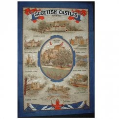 Scottish Castles Tea Towel