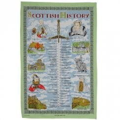 Scottish History Tea Towel