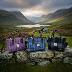 Small Harris Tweed Brora Tote Bag