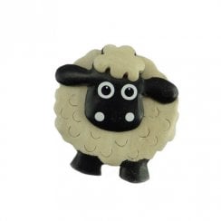 Wooden Black Face Sheep Magnet