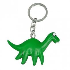 Wooden Nessie Keyring