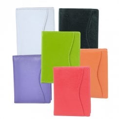 Full Cow Leather Travel Pass Holder 