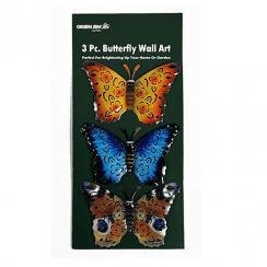 3 Piece Butterfly Wall Art