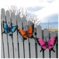 Metal Garden Butterflies - Set of 3 (SET A)