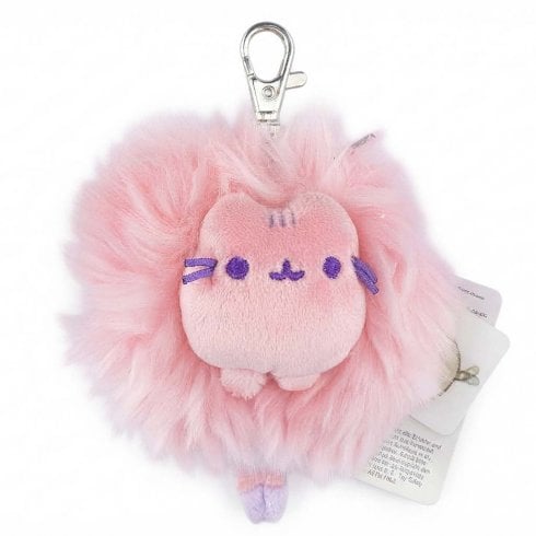 Gund Pink Pusheen Pompom Keychain