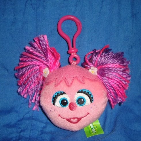 Gund Sesame Street Abby Cadabby Backpack Clip