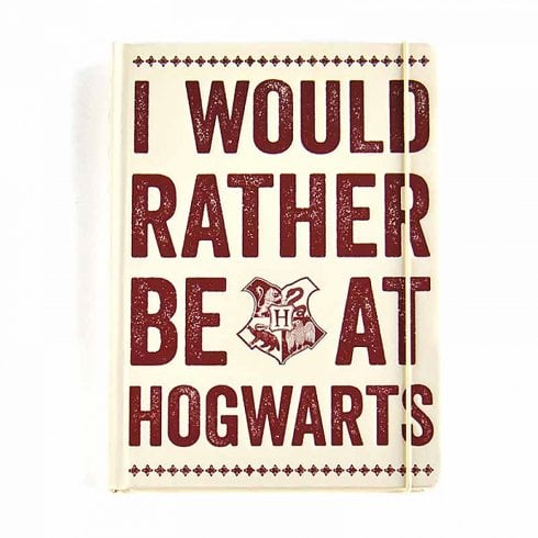 Half Moon Bay Harry Potter A5 Notebook Hogwarts Slogan