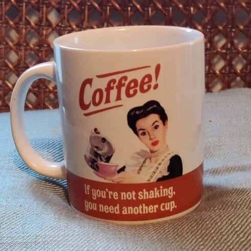 Half Moon Bay Retro Humour Coffee Mug
