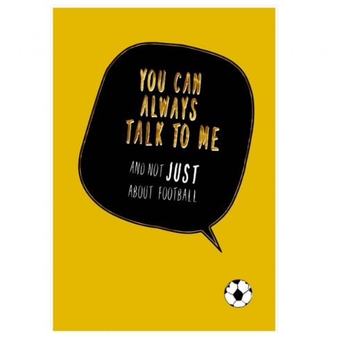 Hallmark Andys Man Club Card - You Can Always Talk To Me