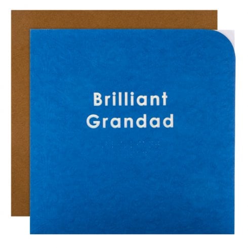 Hallmark Brilliant Grandad Braille Birthday Card