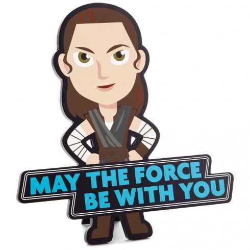 Hallmark Itty Bittys Star Wars Rey Wall Decor