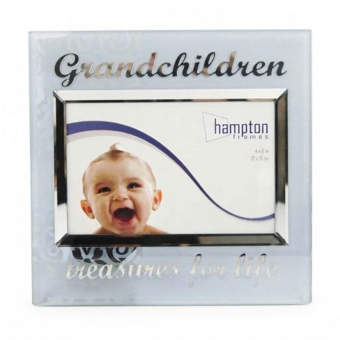 Hampton Grandchildren Glass Photo Frame