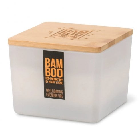 Heart & Home Bamboo Centrepiece Candle - Winter Collection