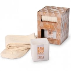 Bamboo Small Candle & Socks Gift Set