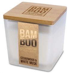 Cedarwood & White Musk Candle Jar - Small