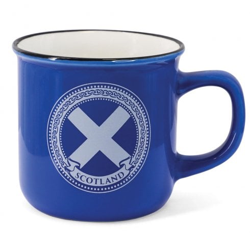 Heather Gift Co. Blue Saltire Espresso Mug