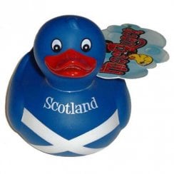 Blue Scotland Saltire Rubber Duck