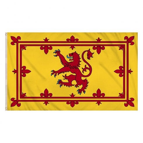 Henbrandt Scotland Lion Rampant Flag - 5ft x 3ft