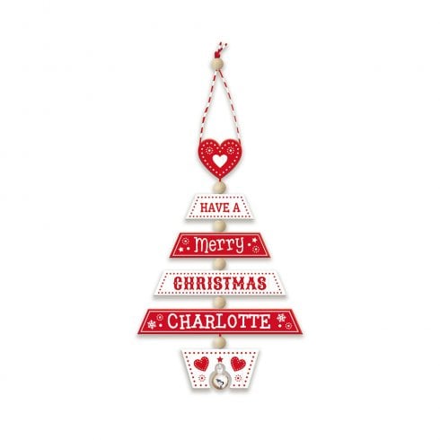 History & Heraldry Christmas Tree Decoration - Charlotte 269800198 Wooden Hand Crafted