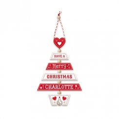 Christmas Tree Decoration - Charlotte 269800198 Wooden Hand Crafted