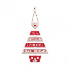 Christmas Tree Decoration - Chloe 269800202 Wooden Hand Crafted