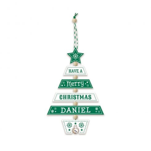 History & Heraldry Christmas Tree Decoration - Daniel 269800232 Wooden Hand Crafted