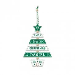 Christmas Tree Decoration - Daniel 269800232 Wooden Hand Crafted