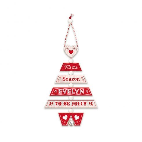 History & Heraldry Christmas Tree Decoration - Evelyn 269800290 Wooden Hand Crafted