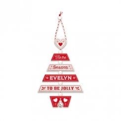 Christmas Tree Decoration - Evelyn 269800290 Wooden Hand Crafted