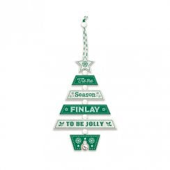 Christmas Tree Decoration - Finlay 269800302 Wooden Hand Crafted