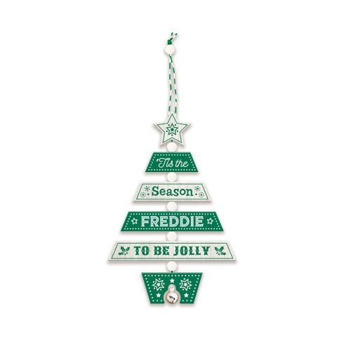 History & Heraldry Christmas Tree Decoration - Freddie 269800316 Wooden Hand Crafted