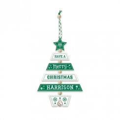 Christmas Tree Decoration - Harrison 269800352 Wooden Hand Crafted