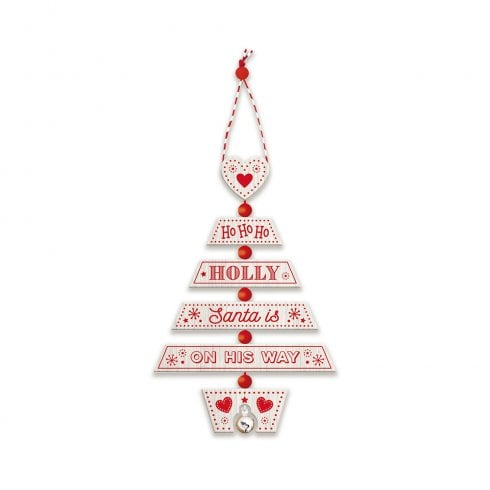 History & Heraldry Christmas Tree Decoration - Holly 269800368 Wooden Hand Crafted